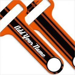 BarProducts.com "ADD YOUR NAME" HAMMERHEAD™ Bottle Opener - Racing Stripes BAR TOOLS