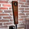 BarProducts Handcrafted Oak Wood Beer Tap Handles - Flared Shape - Initial Signature Craft Woodshop Made In The USA