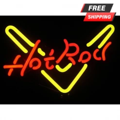 BarProducts.com Hot Rod NEON Sculpture BAR DECOR