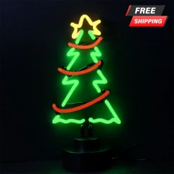 BarProducts.com SPECIAL COLLECTIONS Christmas Tree Neon Sign