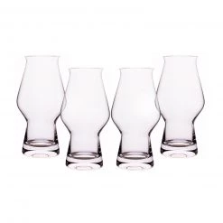 BarProducts.com SPECIAL COLLECTIONS IPA Glass - 4 Pack - 16 Ounce