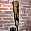 BarProducts Handcrafted Oak Wood Beer Tap Handles - Flared Shape - I'd Tap That Woodshop Made In The USA
