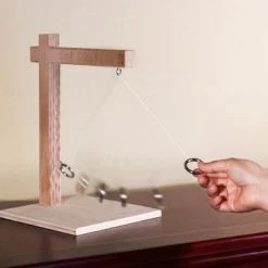 BarProducts Handcrafted Ring Toss Game For Table Top - Size Options Woodshop Made In The USA