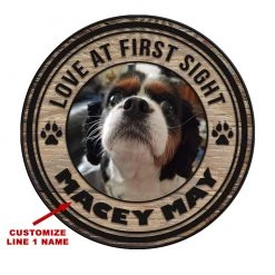 BarProducts.com Custom Wood Sign - Pet-18" Diameter BAR DECOR