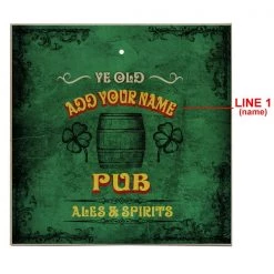 BarProducts.com ADD YOUR NAME Tabletop Ring Toss Game - Irish