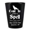 BarProducts.com CUSTOMIZABLE - 1.75oz Black Shot Glass - Spell Halloween Design BAR SUPPLIES 4 BarProducts.com CUSTOMIZABLE - 1.75oz Black Shot Glass - Spell Halloween Design BAR SUPPLIES