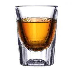 BarProducts.com Libbey 5126/S0711 2 Oz. Fluted Whiskey / Shot Glass With .875 Oz. Cap Line - 48/Case BAR SUPPLIES