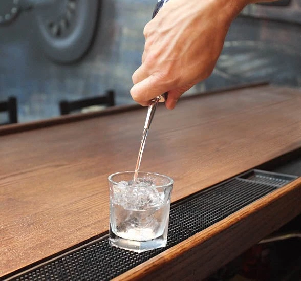 liquor-pourer-304ss-a1.jpg BarProducts.com BAR SUPPLIES BarConic® 304SS™ Stainless Steel Liquor Pourers W/ Caps - 12 Pack