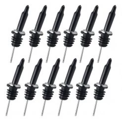 BarProducts.com BAR SUPPLIES BarConic® 304SS™ Stainless Steel Liquor Pourers W/ Caps - 12 Pack 2 BarProducts.com BAR SUPPLIES BarConic® 304SS™ Stainless Steel Liquor Pourers W/ Caps - 12 Pack