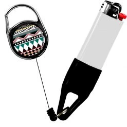 BarProducts.com Premium Clip Lighter Leash® - Aztec Series