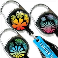 BarProducts.com Premium Clip Lighter Leash® - Floral Series
