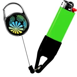 BarProducts.com Premium Clip Lighter Leash® - Floral Series