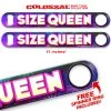 BarProducts.com Bartending Bottle Openers Kolorcoat™ 11" Long COLOSSAL™ Speed Bottle Opener – Size Queen
