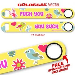 BarProducts.com Kolorcoat™ 11" Long COLOSSAL™ Speed Bottle Opener – You Suck