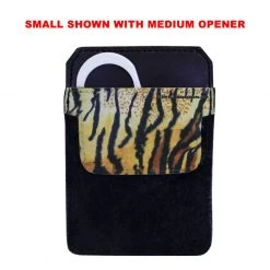 BarProducts.com Bottle Opener Accessories DekoPokit™ Leather Bottle Opener Pocket Protector W/ Designer Flap - Painter's Pallet