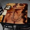 BarProducts.com Mi Cancion 24" X 30" Wooden Table Top - Two Types Available Featured Artists