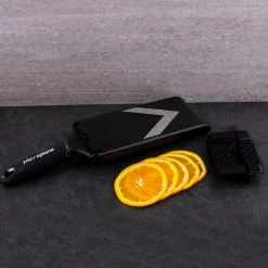 BarProducts.com Microplane Adjustable V-Slicer W/ Julienne Blade - Black SPECIAL COLLECTIONS