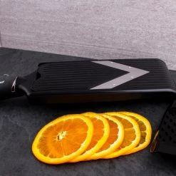BarProducts.com Microplane Adjustable V-Slicer W/ Julienne Blade - Black SPECIAL COLLECTIONS