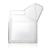 BarProducts.com Mini Milk Carton Glass - 8 Ounce