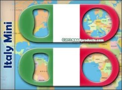 BarProducts.com World Flag Kolorcoat™ Mini Bottle Openers BAR TOOLS