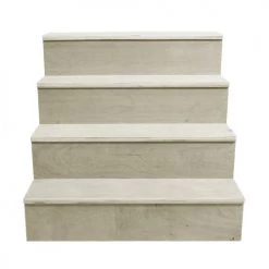 BarProducts.com Wooden Liquor Shelves - 4 Tier - NATURAL