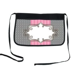 BarProducts.com KITCHEN, DINING & SERVICE Monogram Two-Pocket Custom Kolorcoat™ Server Apron