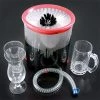 BarProducts.com Glass Mug Washer With Drain Hose - Self Contained Glass Washers