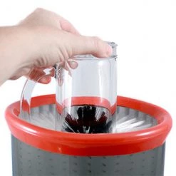 BarProducts.com Glass Mug Washer With Drain Hose - Self Contained Glass Washers