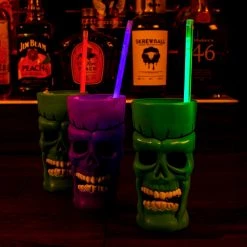 BarProducts.com Neon Glow Straws - Multi 25 Pack SPECIAL COLLECTIONS