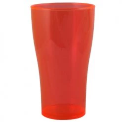 BarProducts.com BAR SUPPLIES BarConic® Drinkware - Neon Orange Polycarbonate Cup - 570 ML