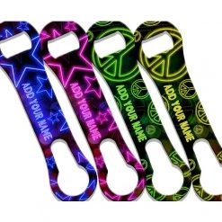 BarProducts.com ADD YOUR NAME V-ROD® Bottle Opener - Neon Series - Several Options BAR TOOLS