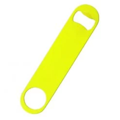 BarProducts.com Speed Bottle Opener / Bar Key - Neon Yellow