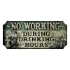 BarProducts Handcrafted Woodshop Made In The USA Wood Plaque Kolorcoat™ Bar Sign - No Working