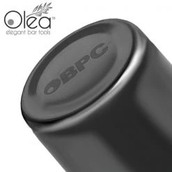 BarProducts.com Master Mixology Olea™ 3-Piece Cocktail Shaker Deluxe - Gunmetal Plated - 24 Ounce