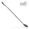 BarProducts.com Olea™ Gunmetal Plated Bar Spoon - Bent Tip - 30cm Length Master Mixology