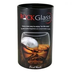 BarProducts.com Final Touch® On The Rock Glass With Ice Ball