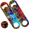BarProducts.com Skinny Mini Bottle Opener - Hawaiian Luau Featured Artists
