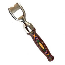 BarProducts.com BAR TOOLS Bamboo Rainbow Bottle Opener 8.5"