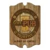 BarProducts.com BAR DECOR Custom Tavern Shaped Wood Bar Sign - Our Pub