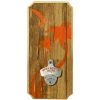 BarProducts Handcrafted Palm Tree Bird - Wall Mounted Wood Plaque Bottle Opener