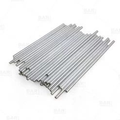 BarProducts.com BAR SUPPLIES BarConic® Eco-Friendly Paper Straws - Silver Metallic - Pack Of 100
