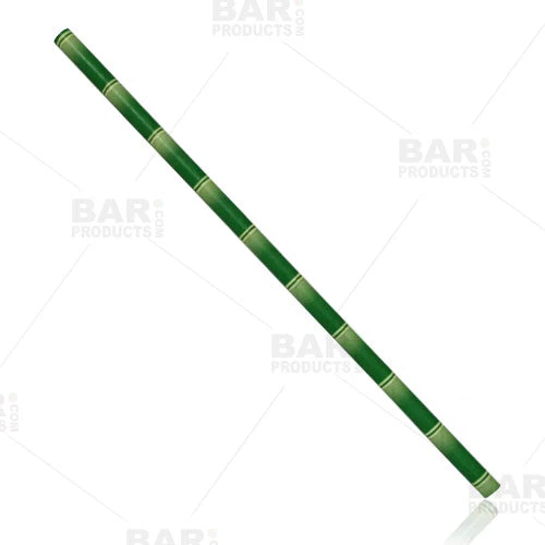 paper-straws-green-bamboo-bp2.jpg BarProducts.com BAR SUPPLIES BarConic® Eco-Friendly Paper Straws - Bamboo - 100 Pack