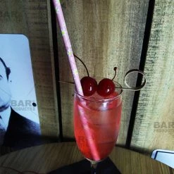 BarProducts.com BarConic® Eco-Friendly Paper Straws - Daisy - 100 Pack