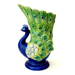 BarProducts.com BarConic® Drinkware - Tiki Mug - Peacock - 18oz BAR SUPPLIES