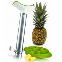 BarProducts.com Pineapple Slicer With Wedger - Stainless Steel