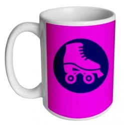 BarProducts.com Custom Coffee Mug - Pink - 15 Ounce