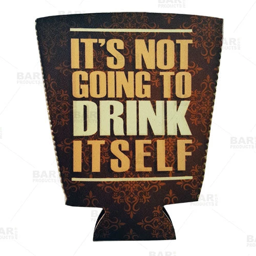 pint-glass-cooler-drink-itself-bp.jpg BarProducts.com Bottle & Can Coolers Pint Glass Cooler - It's Not Going To Drink Itself