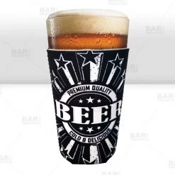 BarProducts.com Pint Glass Cooler - Premium Quality Beer Bottle & Can Coolers