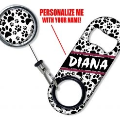 BarProducts.com CUSTOMIZABLE Mini Bottle Opener With Retractable Reel - Puppy Love Bartending Bottle Openers 2 BarProducts.com CUSTOMIZABLE Mini Bottle Opener With Retractable Reel - Puppy Love Bartending Bottle Openers
