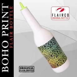 BarProducts.com BAR TOOLS Kolorcoat™ Flair Bottle - Boho Print Design - 750ml